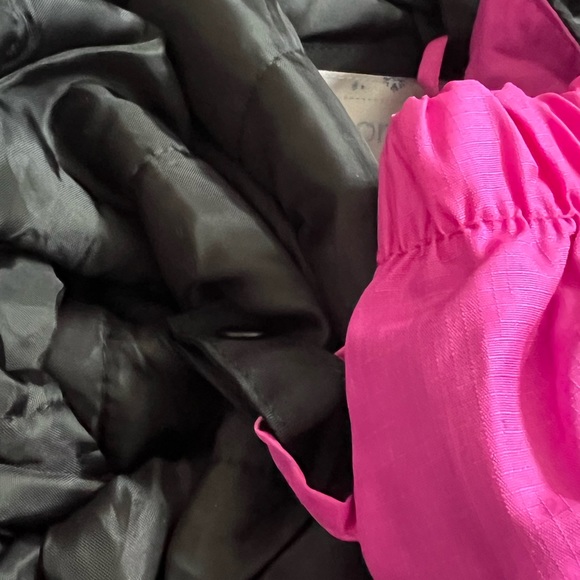 WonderKids 4in1 Toddler Jacket 18M Weather-Resistant Hot Pink/Black/White - Picture 6 of 12